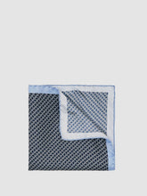 Geo Chain Detail Pocket Square in Navy | Reiss Discount