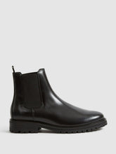Leather Chelsea Boots in Black | Reiss Near Me