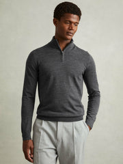 Pack of Two Merino Wool Jumpers in Derby Grey Marl | Reiss Sale