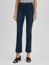 Good American Slim Fit Cropped Jeans in Blue | Reiss US