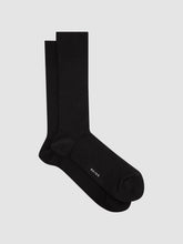 Ribbed Socks in Black | Reiss Near Me