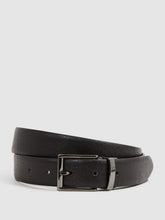 Reversible Leather Belt in Black/Brown | Reiss Onsale