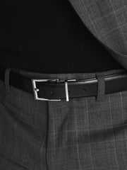 Reversible Leather Belt in Black/Brown | Reiss Onsale