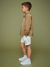 3-9 yrs SmileyWorld Harrington Jacket in Stone | Reiss