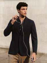 Slim-Fit Single-Breasted Jersey Suit Blazer in Navy | Reiss For Sale