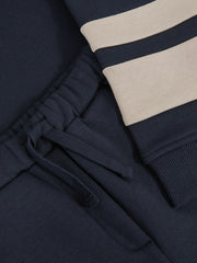 Cotton-Blend Joggers and Hoodie Set in Navy | Reiss Near Me