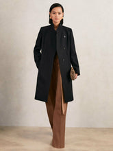 Coat in Black | Reiss Near Me