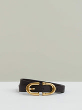 Horseshoe Belt in Chocolate | Reiss USA