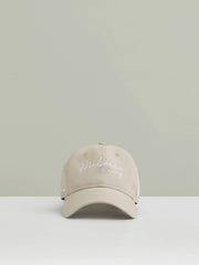McLaren Racing Logo Embroidered Cap Unisex Fit in Stone | Reiss For Sale