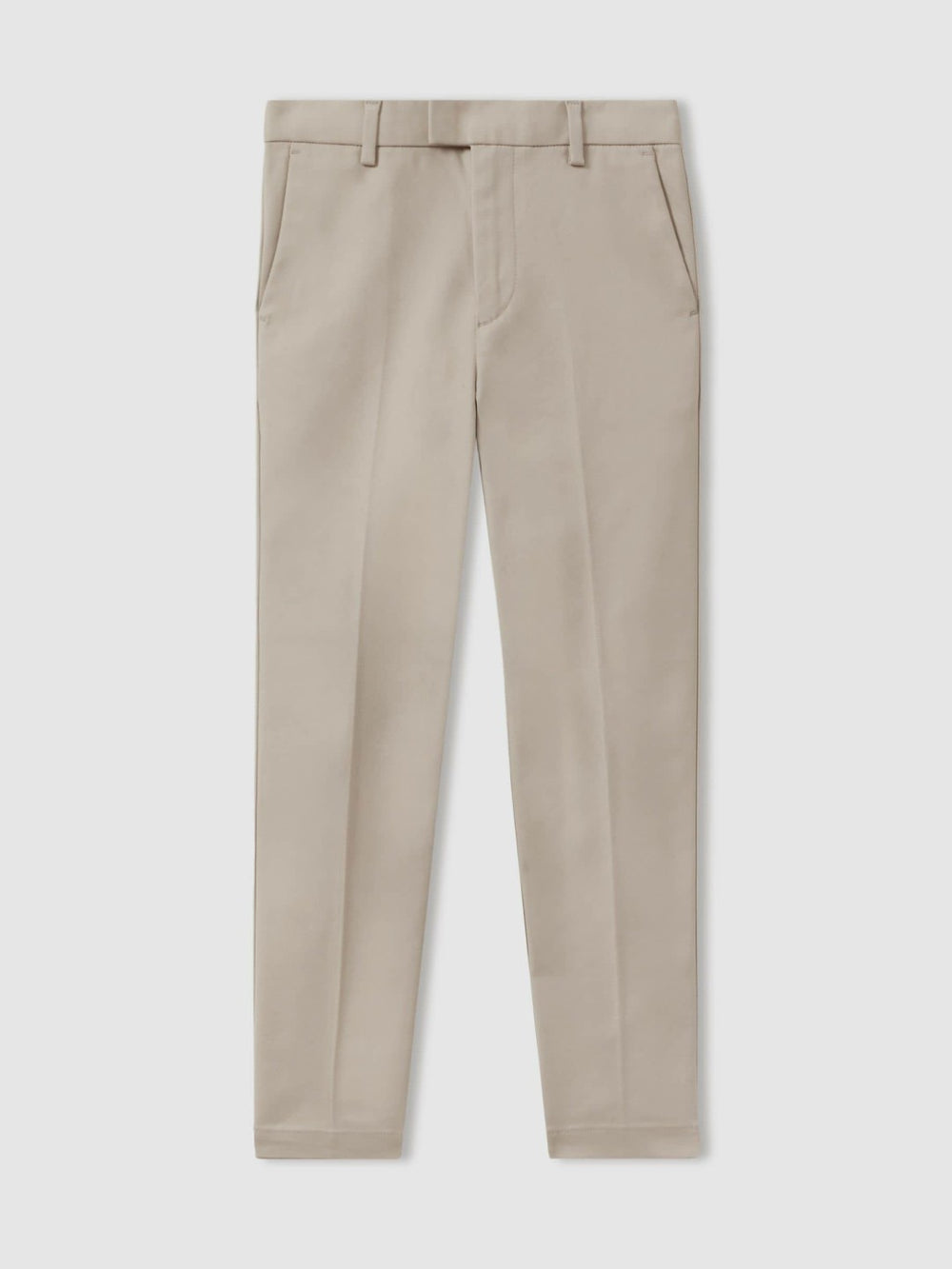 3-9 yrs Slim Fit Tapered Chinos in Stone | Reiss For Sale