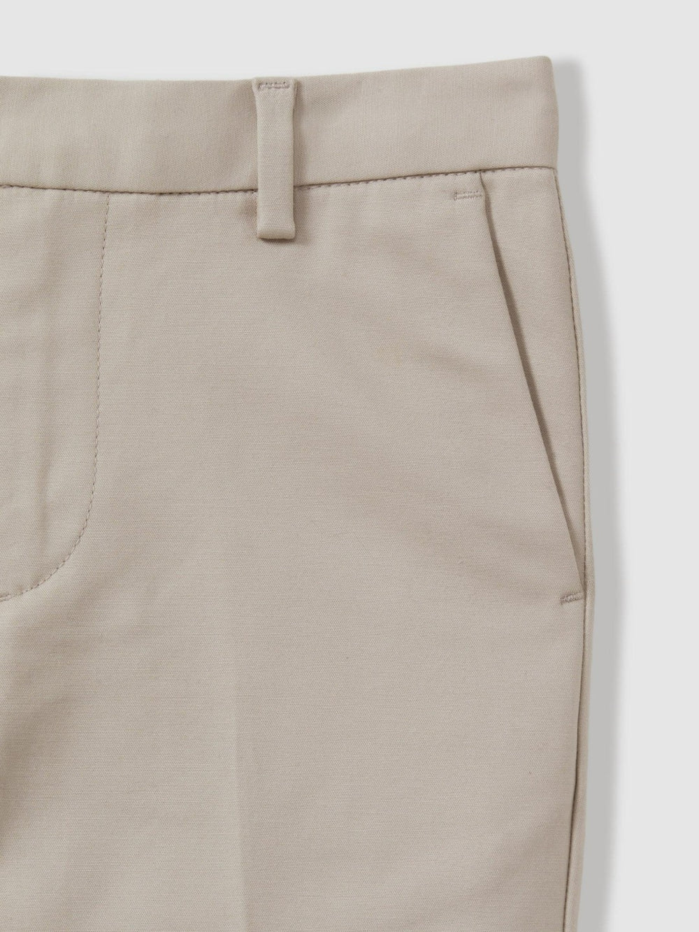 3-9 yrs Slim Fit Tapered Chinos in Stone | Reiss For Sale