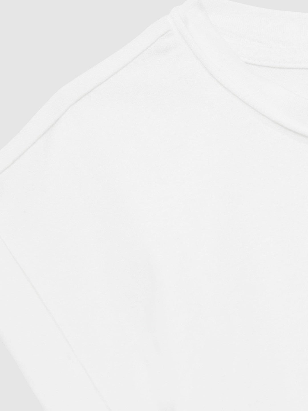 4-9 yrs Cotton-Jersey Cropped T-Shirt in White | Reiss For Sale