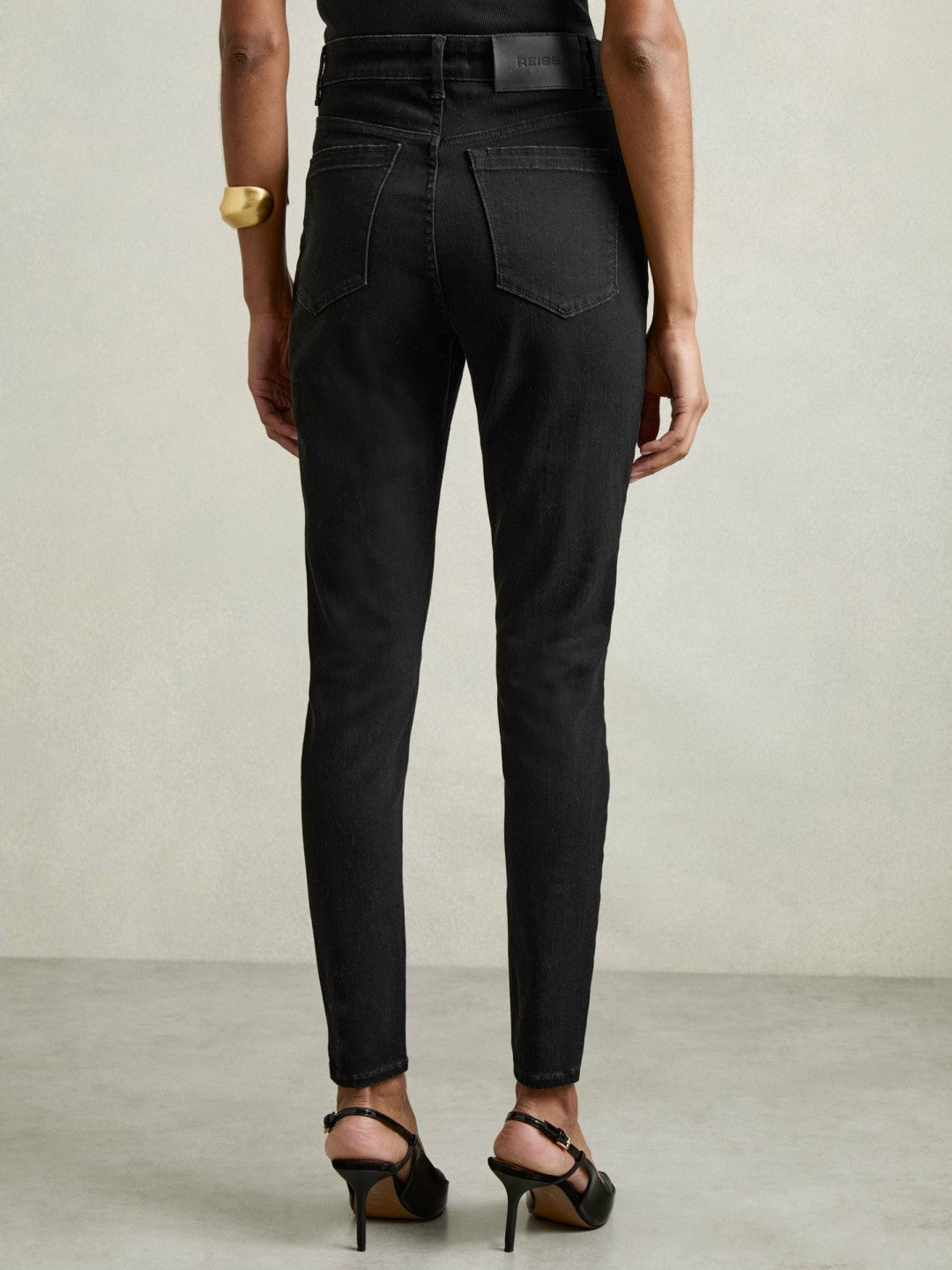 Petite Skinny Jeans in Black | Reiss Onsale
