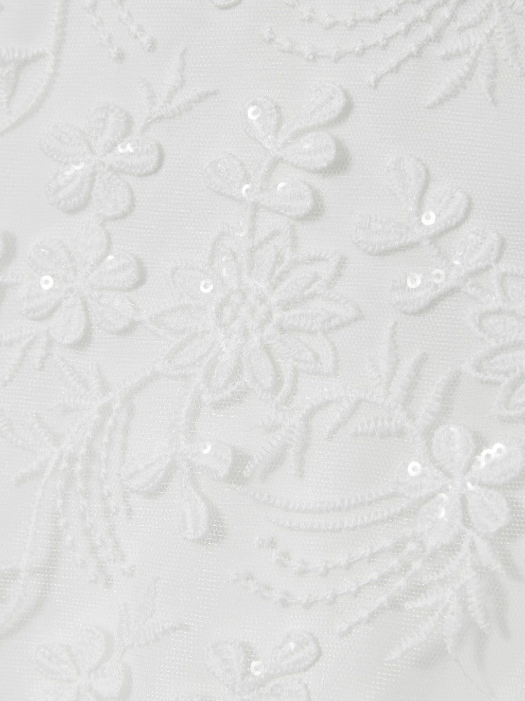 9-13 yrs Tulle Floral-Embroidered Bridesmaid Dress in Ivory | Reiss Onsale