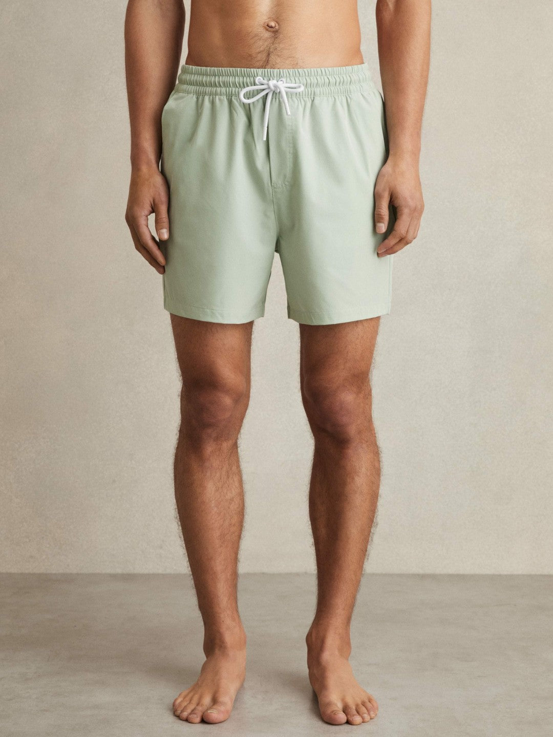 Drawstring Swim Shorts in Mint Green | Reiss Sale