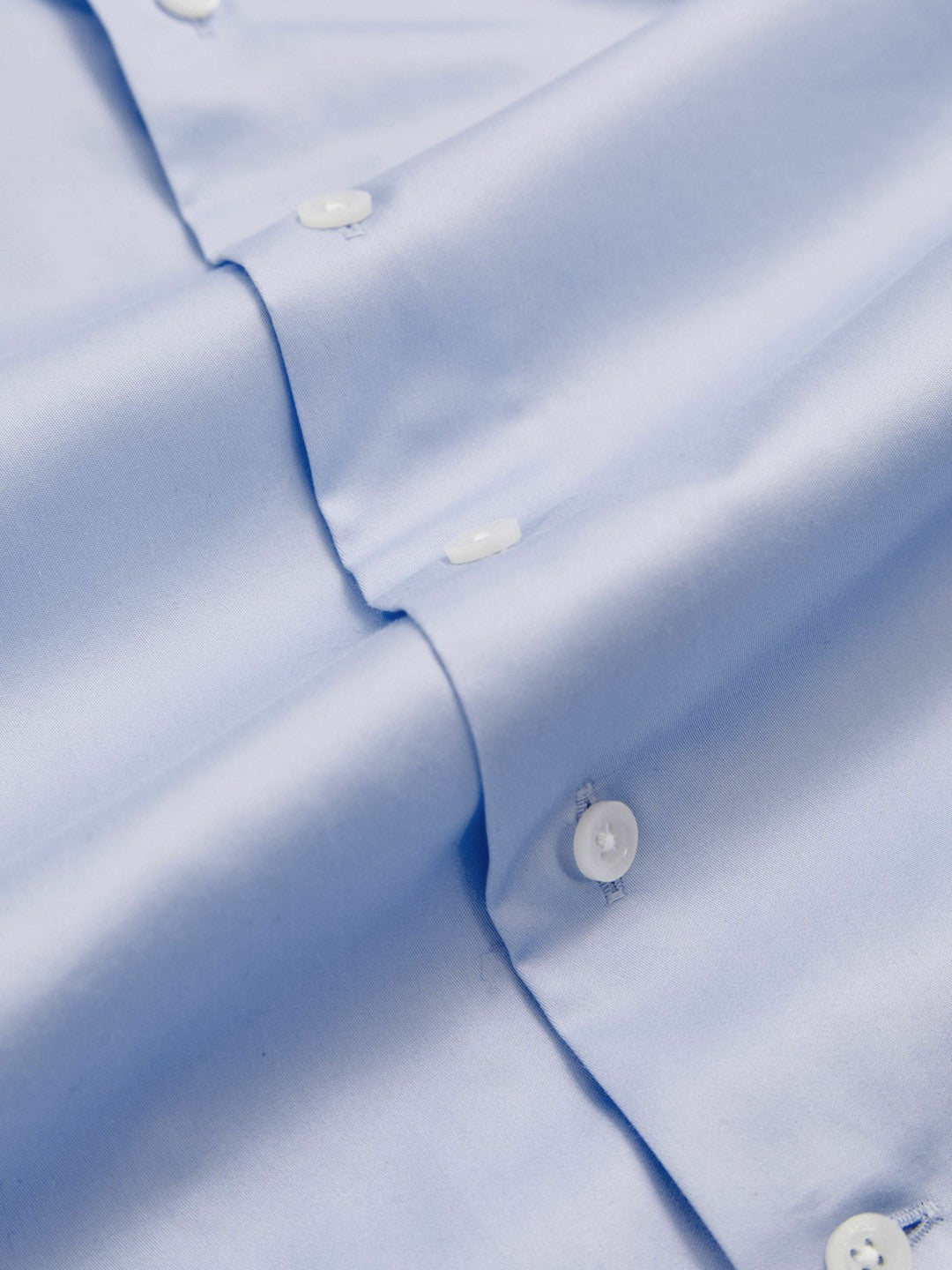 9-13 yrs Slim-Fit Cotton Shirt in Soft Blue | Reiss Near Me
