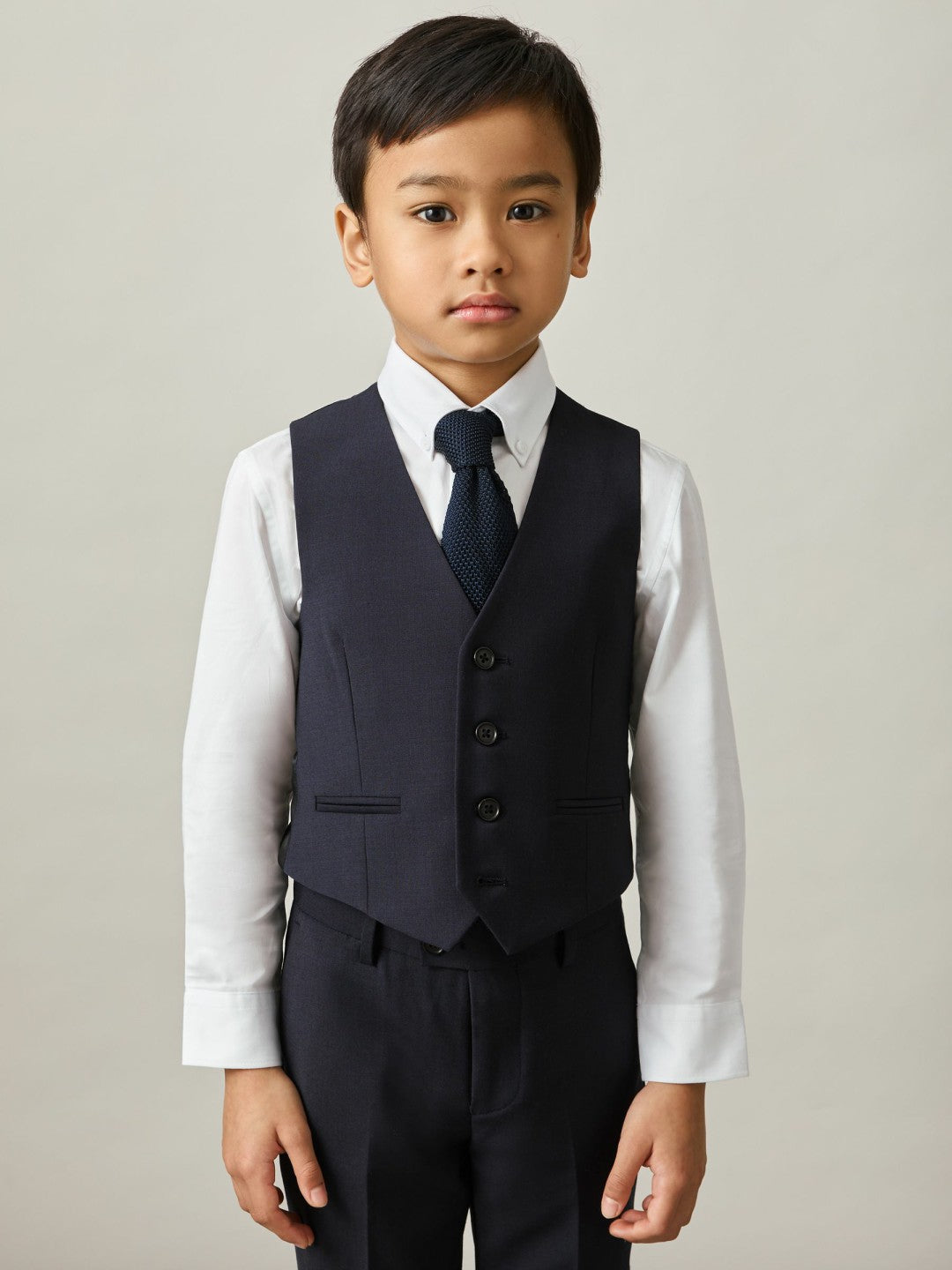 13-14 yrs Modern Fit Waistcoat in Navy | Reiss For Sale