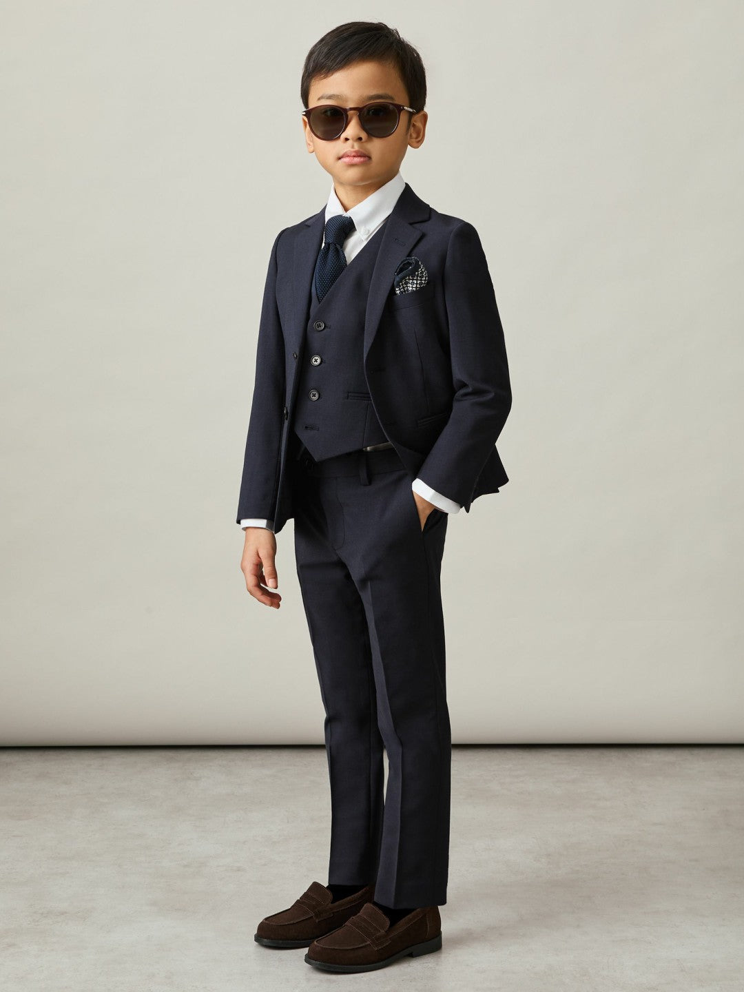 13-14 yrs Modern Fit Waistcoat in Navy | Reiss For Sale