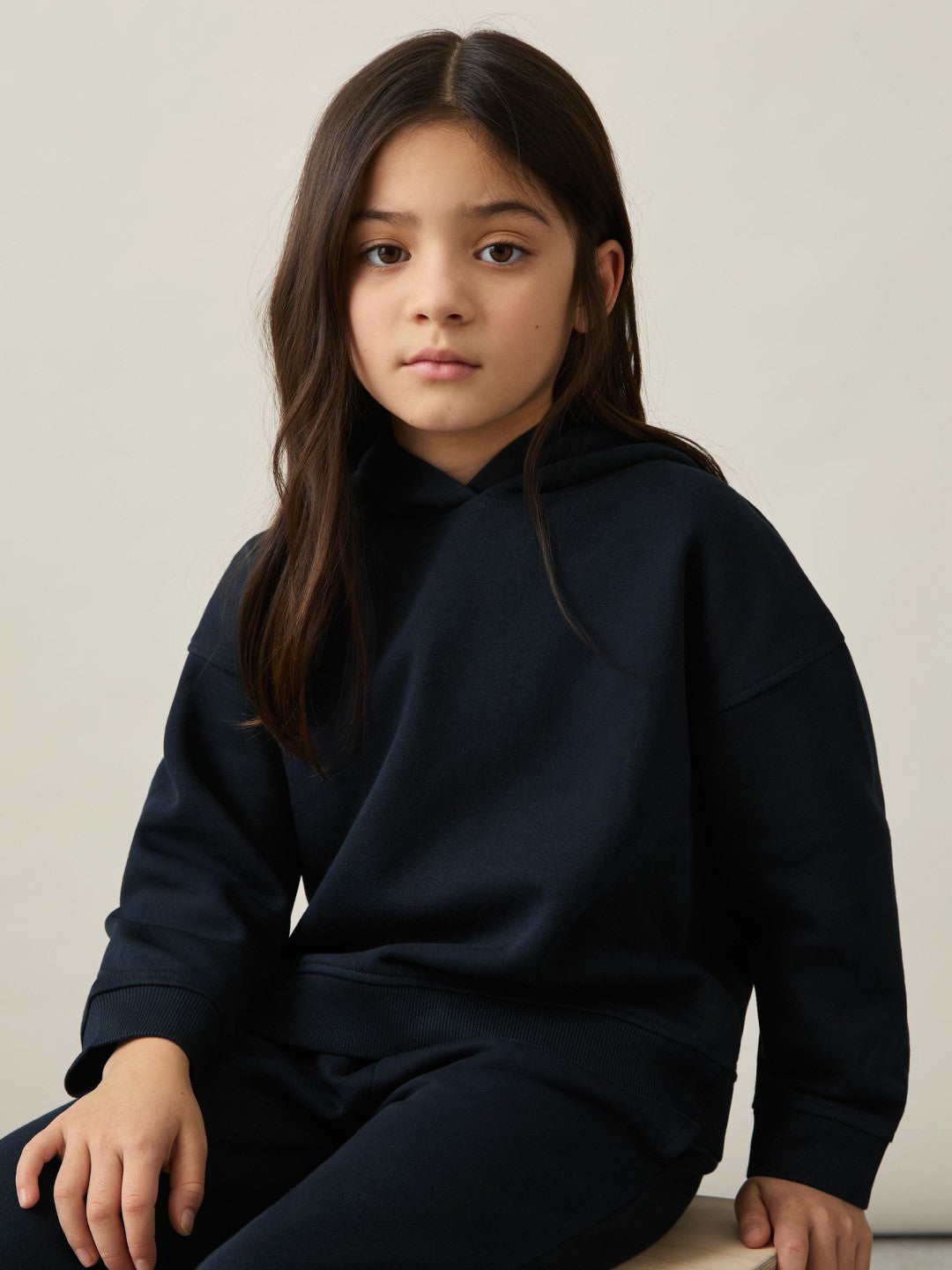 13-14 yrs Cotton-Blend Hoodie And Joggers Set in Navy | Reiss For Sale