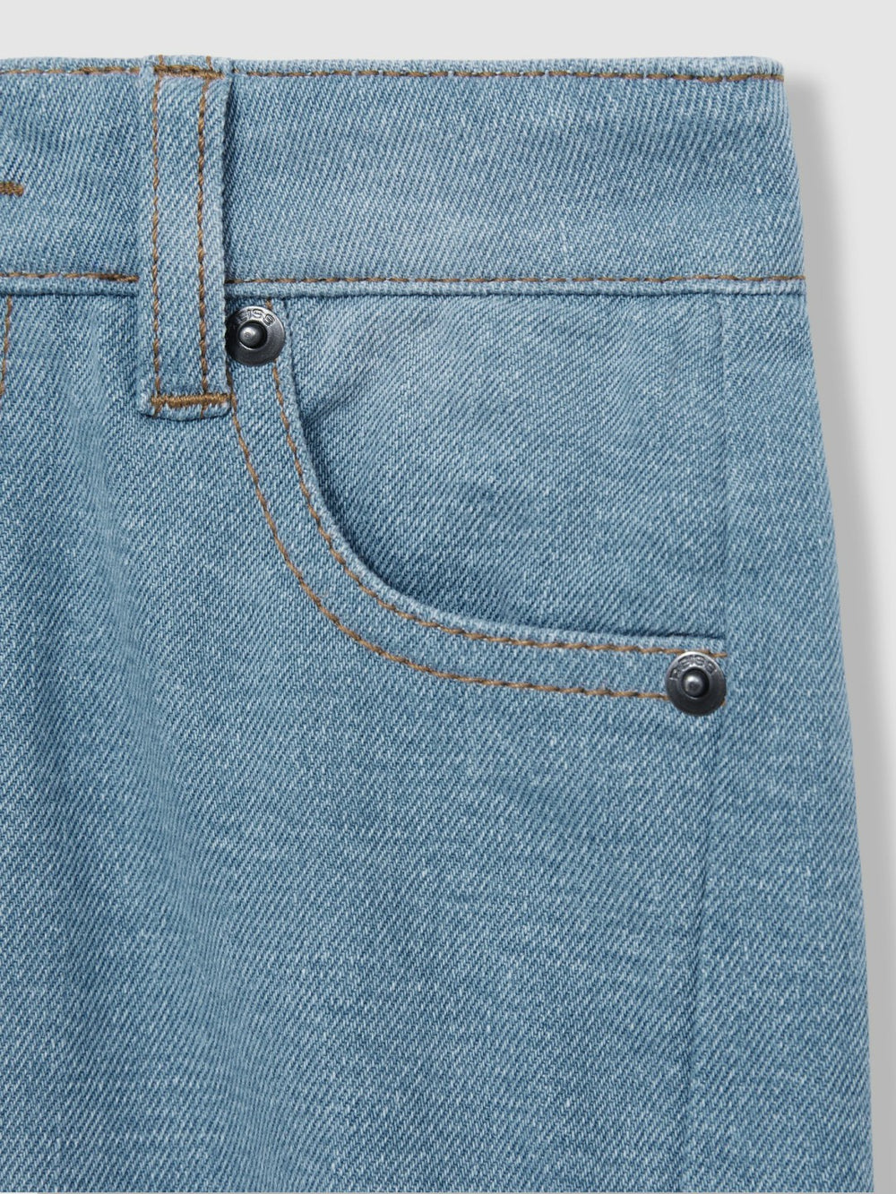 4-9 yrs Patchwork Denim Jeans Two-Tone in Blue | Reiss US