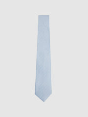 Polka Dot Silk Tie in Light Blue | Reiss