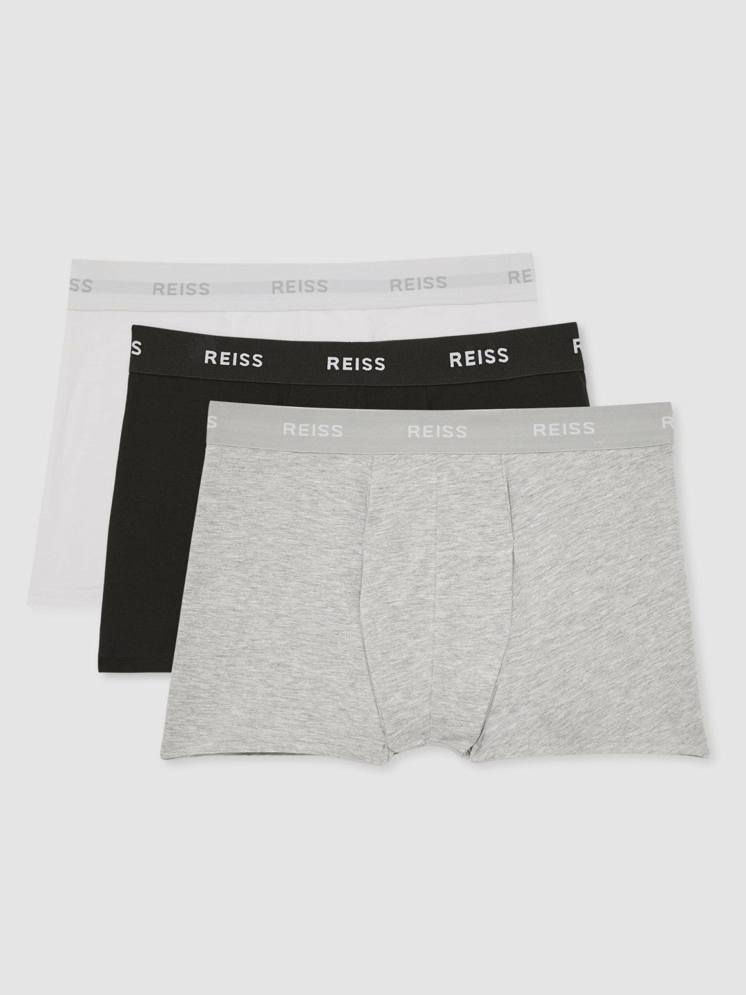 Three Pack Cotton Boxers in Multi | Reiss Onsale