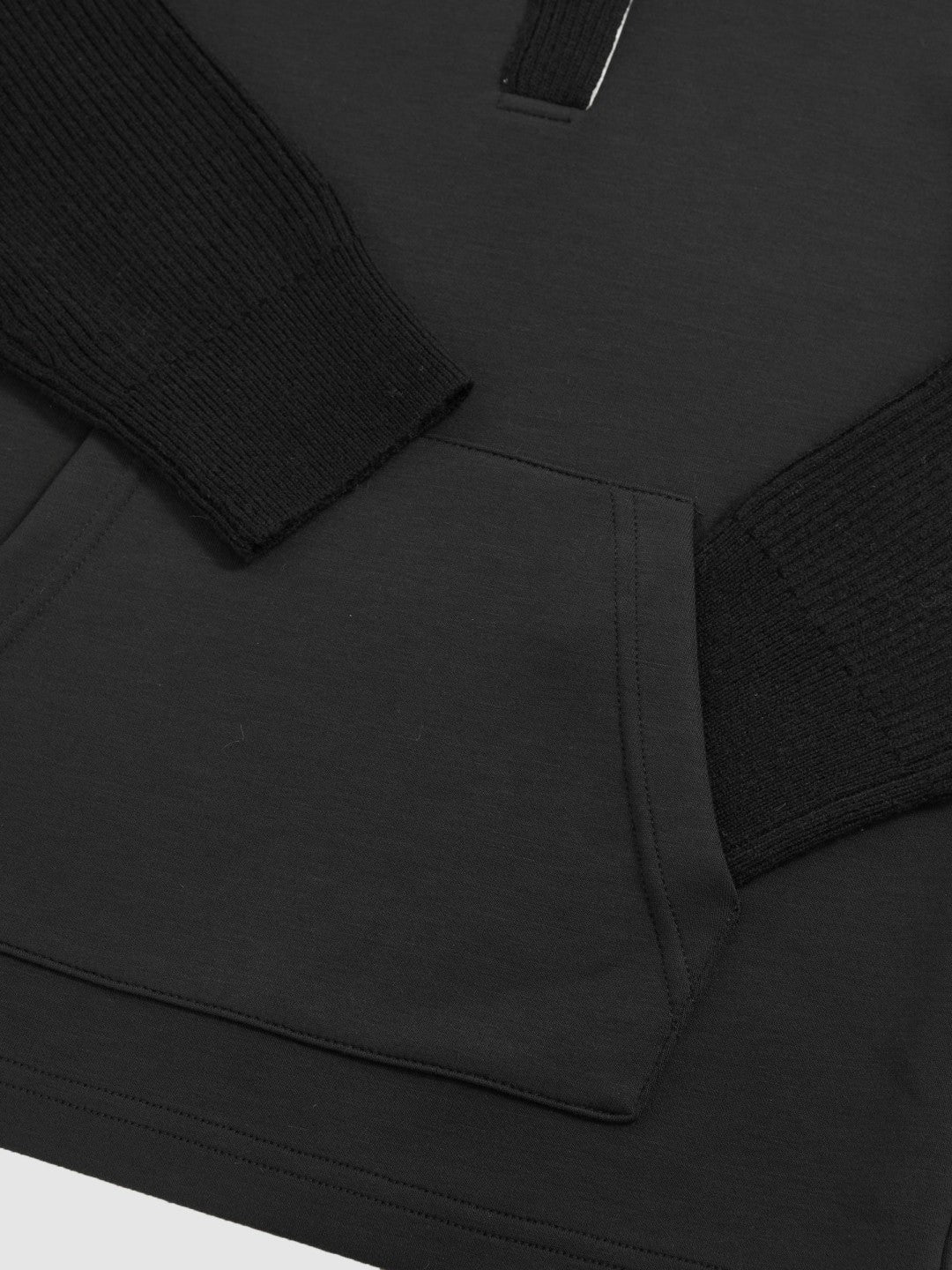 13-14 yrs  | Les 100 Ciels Polo Sweatshirt in Black | Reiss For Sale