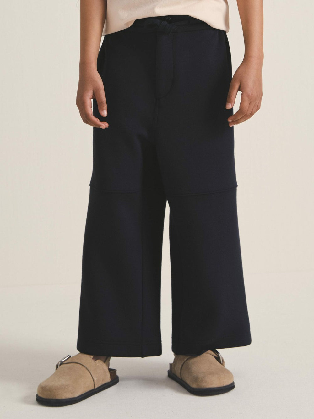 4-9 yrs  | Les 100 Ciels Wide-Leg Joggers in Navy | Reiss Near Me