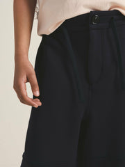 4-9 yrs  | Les 100 Ciels Wide-Leg Joggers in Navy | Reiss Near Me