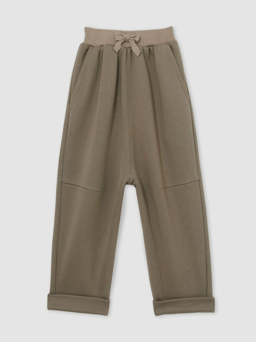 13-14 yrs  | Les 100 Ciels Jersey Joggers in Mink | Reiss Onsale