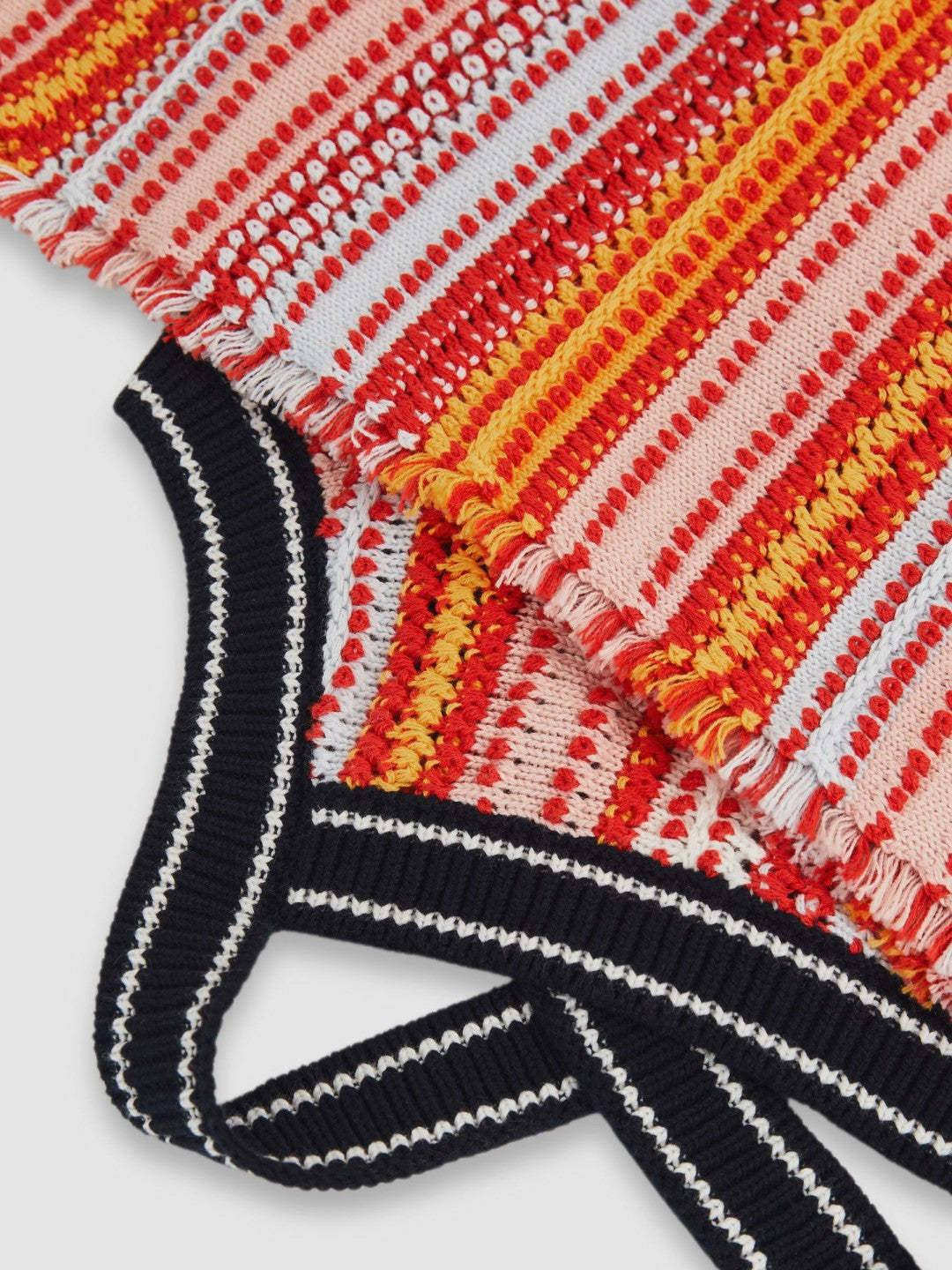 13-14 yrs Cotton Striped Knit Dress in Multi | Reiss For Sale