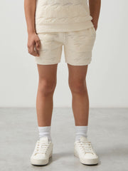 9-13 yrs McLaren F1 Team Speedmark Terry Shorts in White | Reiss Near Me