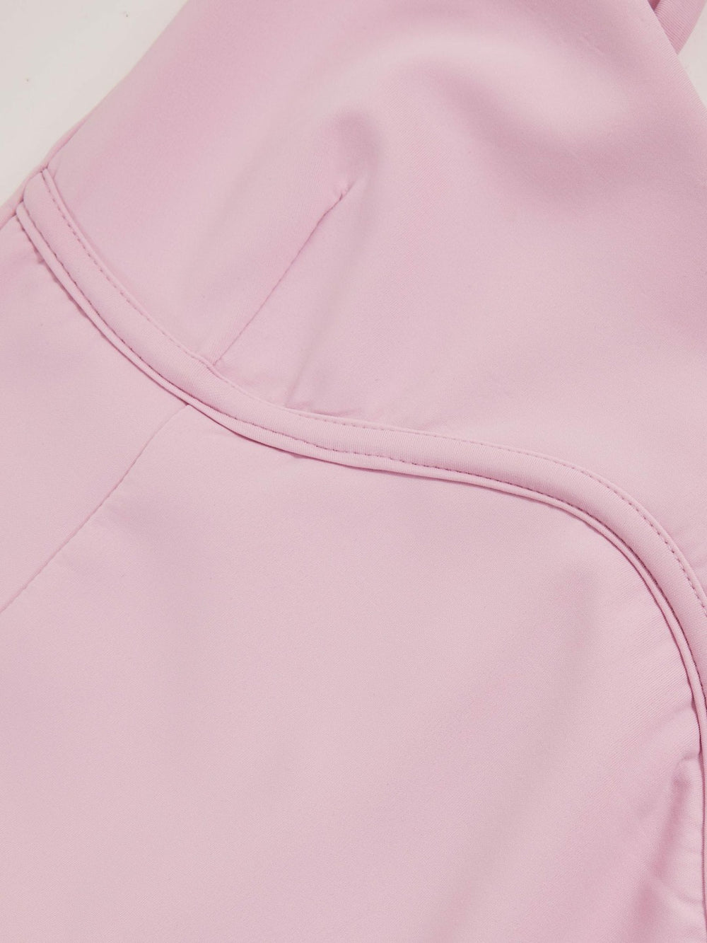 Good American Scuba Sweetheart Bodysuit in Light Pink | Reiss For Sale