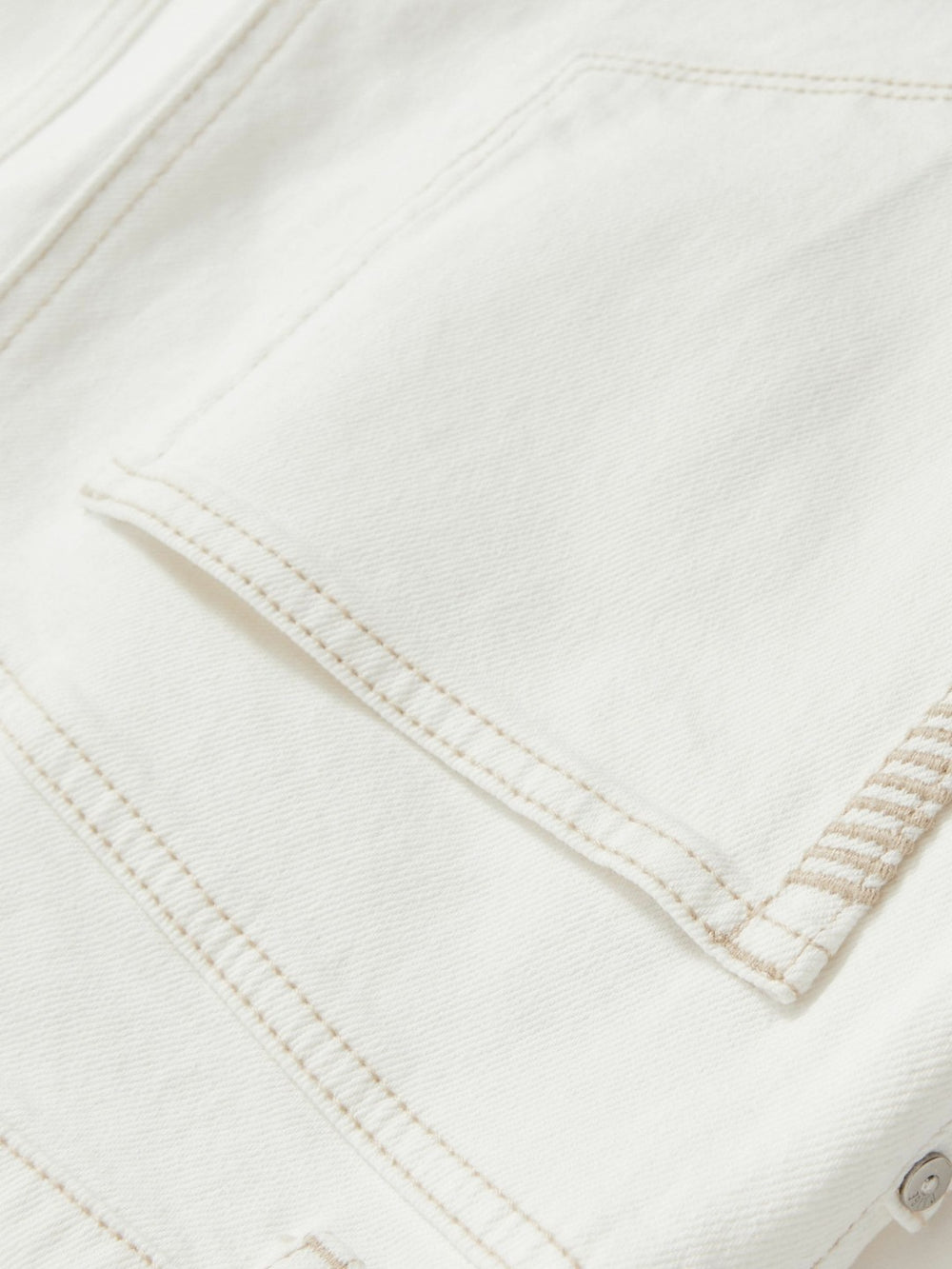 Paige Ecru Wide Leg Pintuck Jeans in Ecru | Reiss For Sale