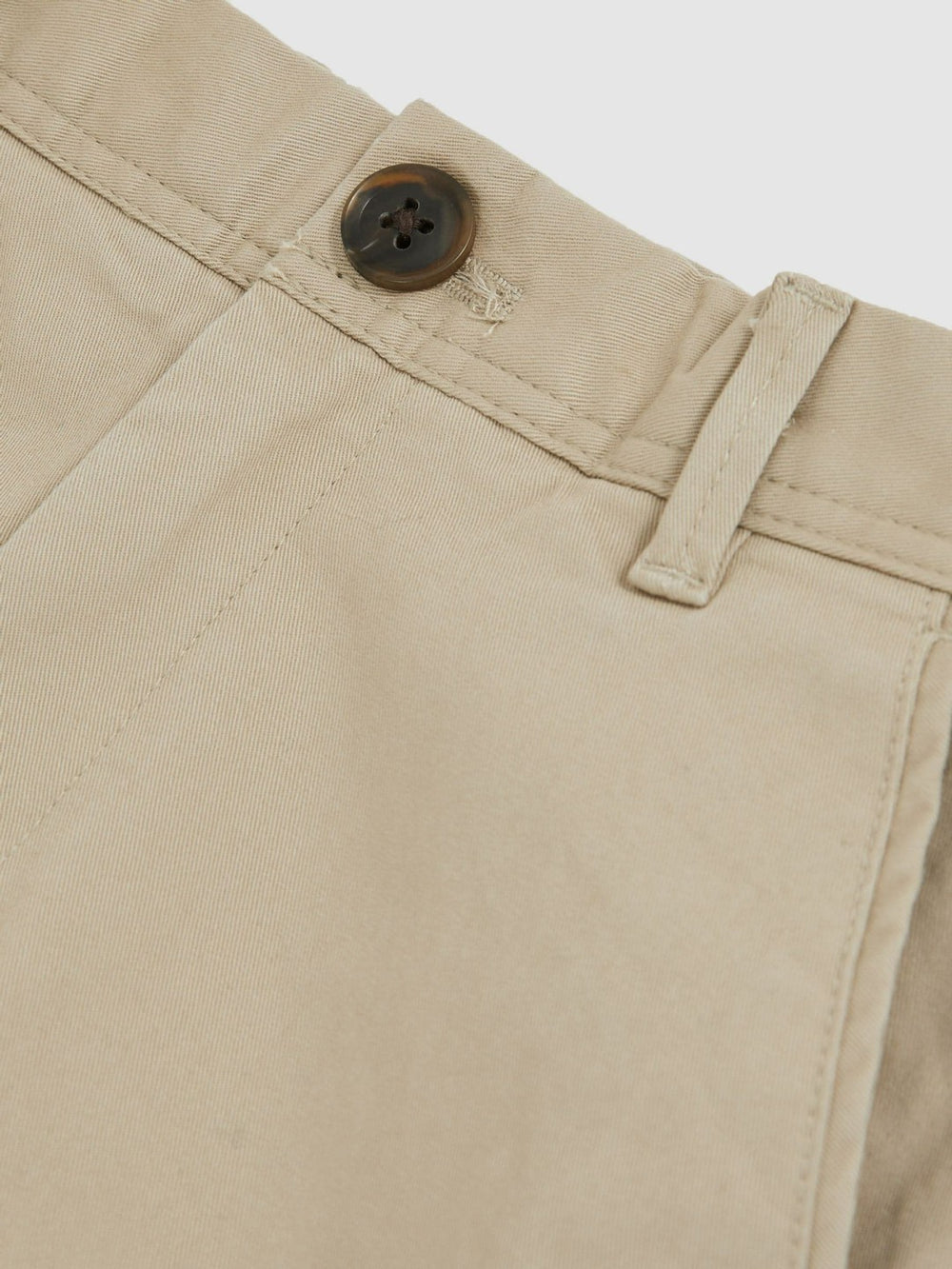 9-13 yrs Slim Fit Casual Chinos in Stone | Reiss Discount