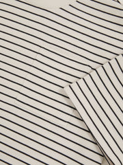 3-9 yrs Cotton-Blend Stripe T-Shirt in White/Navy | Reiss USA