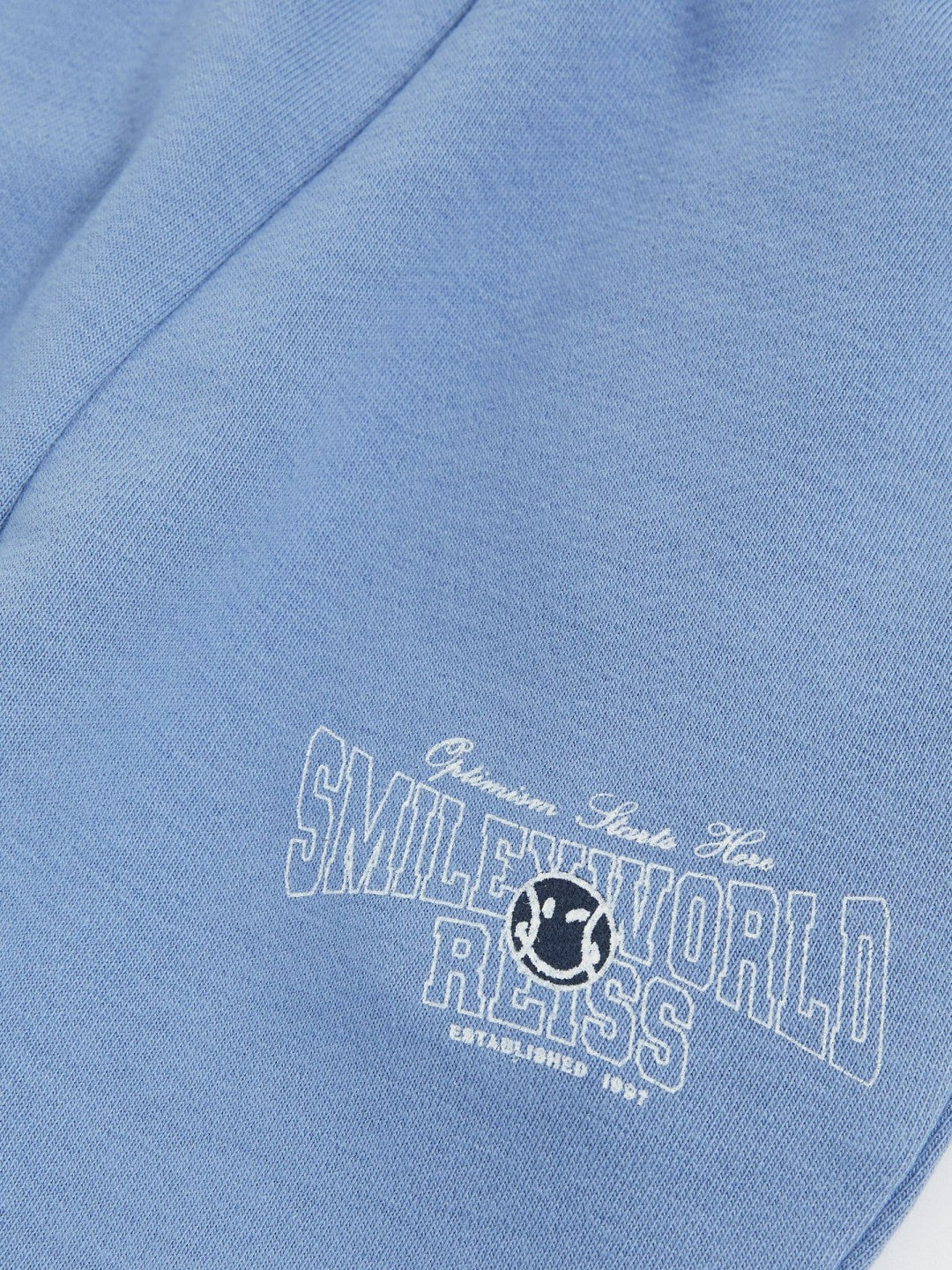 3-9 yrs SmileyWorld Cuffed Joggers Unisex Fit in Blue | Reiss Discount