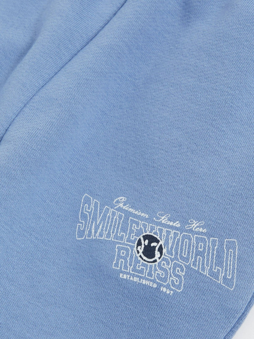 3-9 yrs SmileyWorld Cuffed Joggers Unisex Fit in Blue | Reiss Discount