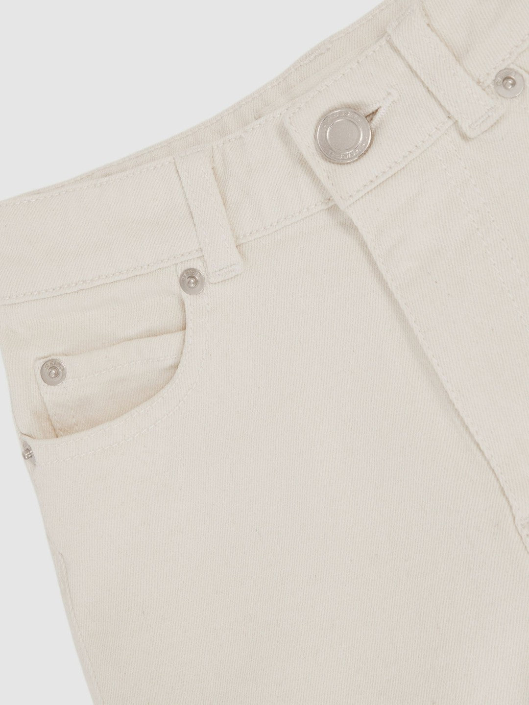 9-13 yrs Relaxed-Fit Jeans in Off White | Reiss Near Me