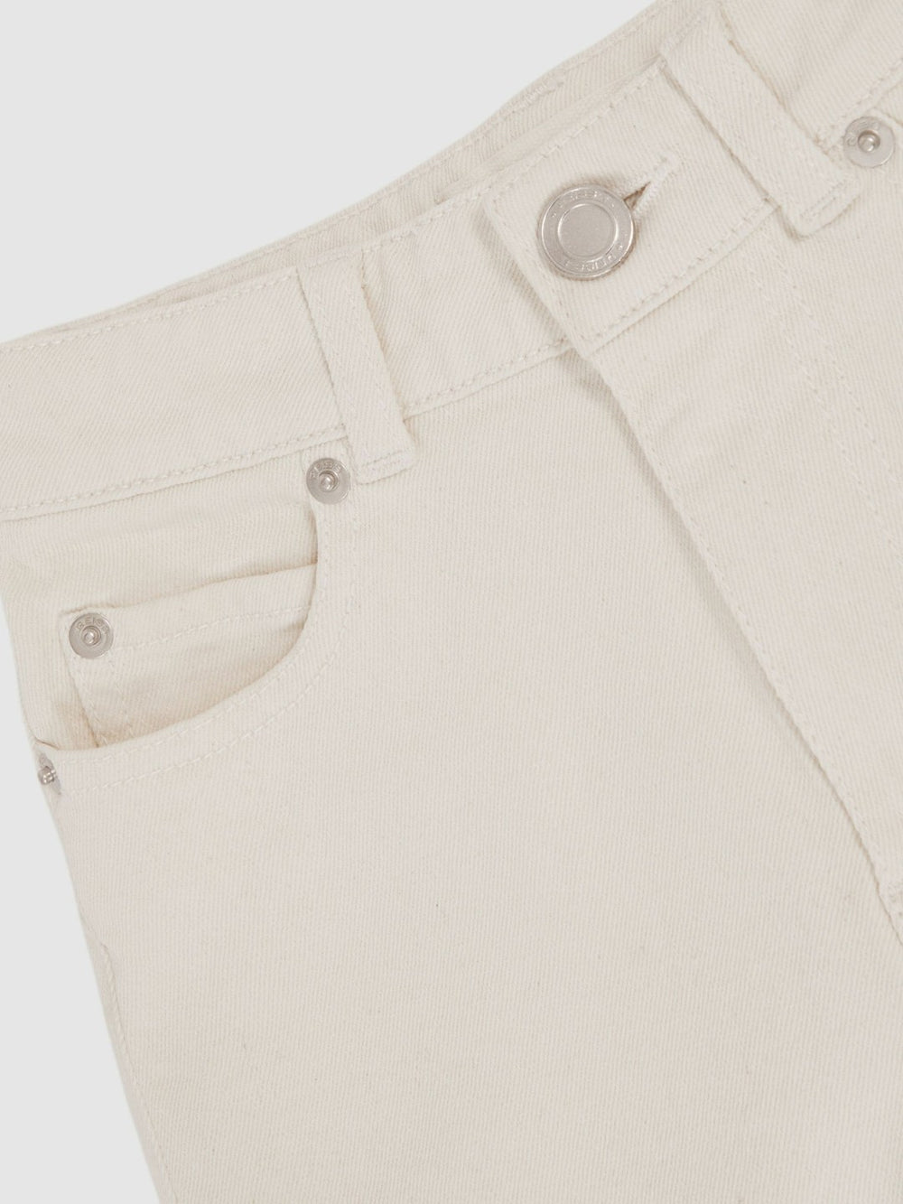 9-13 yrs Relaxed-Fit Jeans in Off White | Reiss Near Me