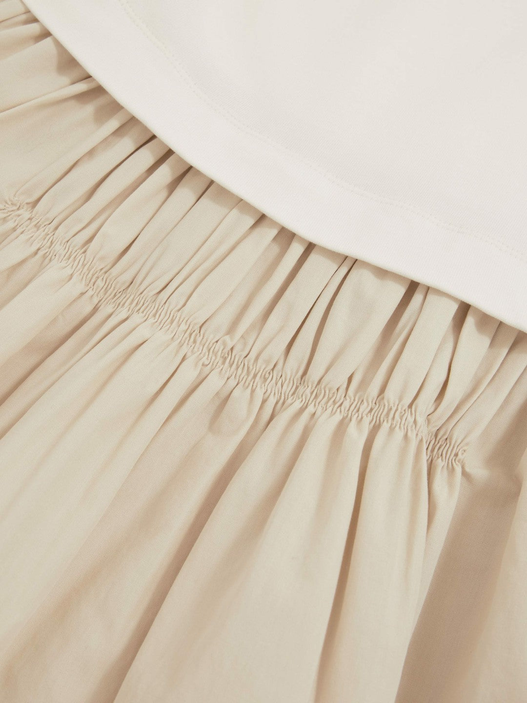 3-9 yrs Cotton Layered Sleeveless Midi Dress in Neutral | Reiss Near Me