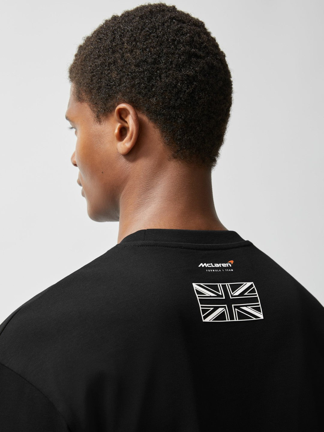 McLaren F1 Team British GP T-Shirt Unisex Fit in Black | Reiss For Sale