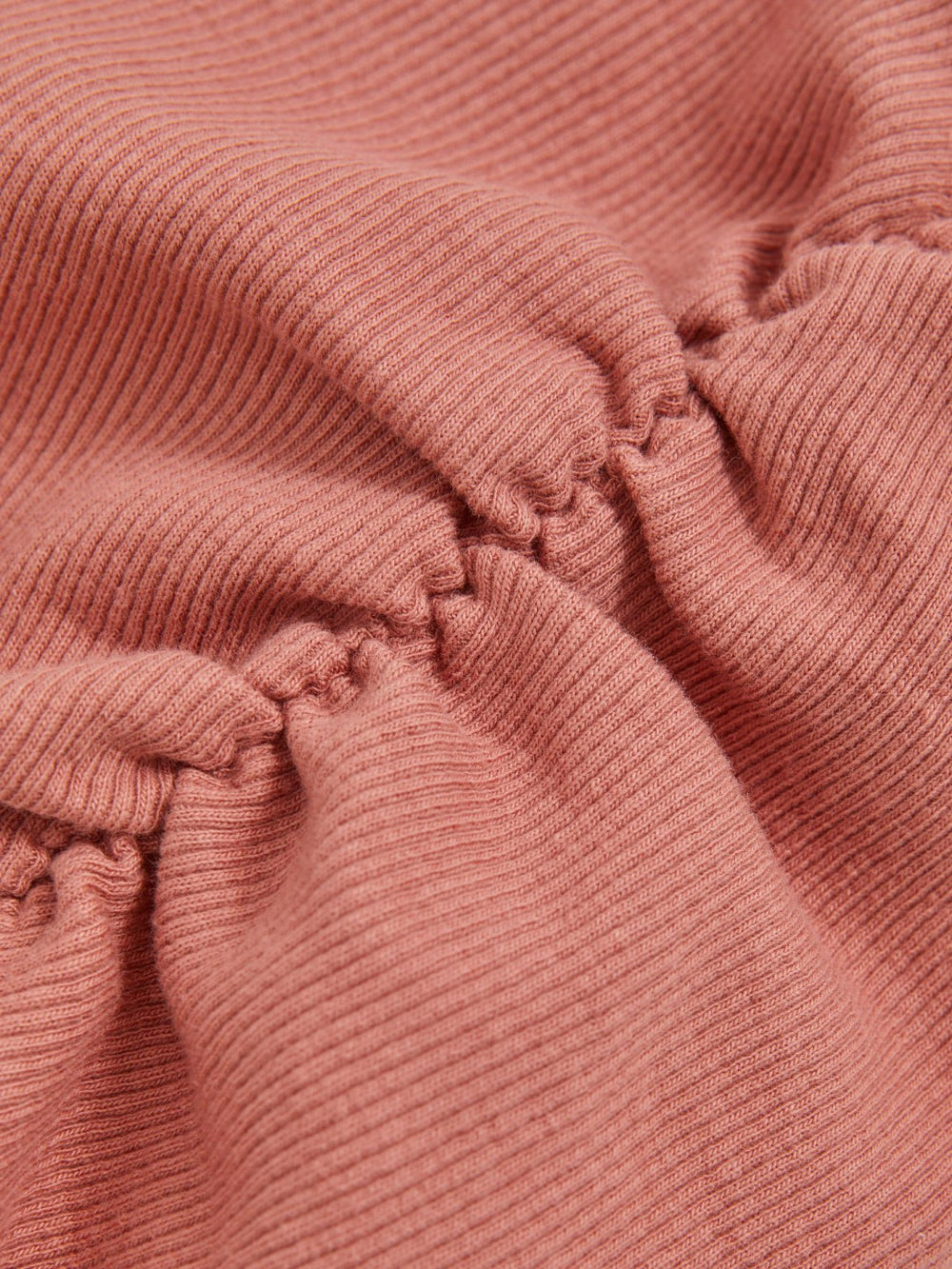 9-13 yrs Cotton Ruched Long-Sleeve T-Shirt with Stretch in Rose | Reiss Near Me
