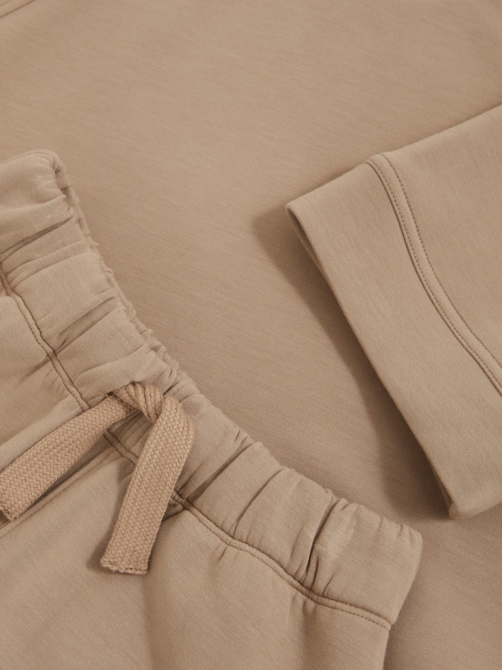 3-9 yrs Modal-Blend Sweatshirt And Shorts Set in Mink | Reiss For Sale