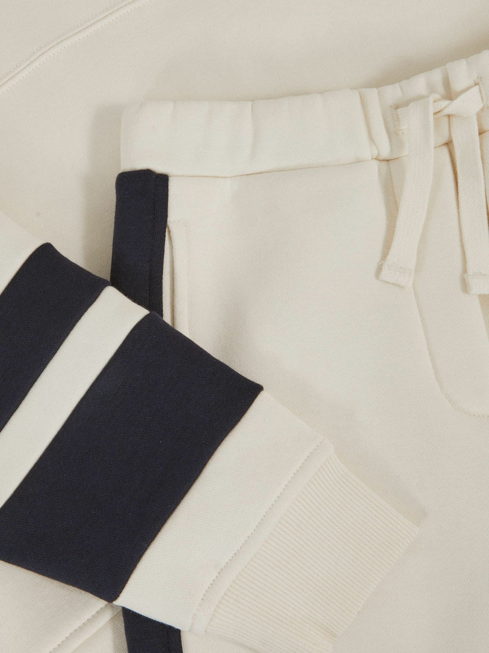 Cotton-Blend Joggers and Hoodie Set in Ecru | Reiss For Sale