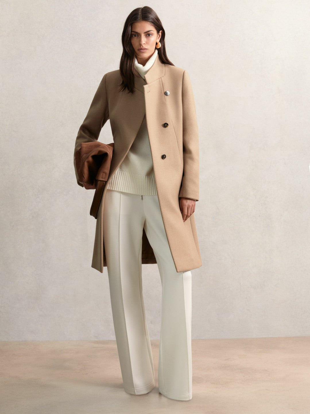 Coat in Camel | Reiss Sale