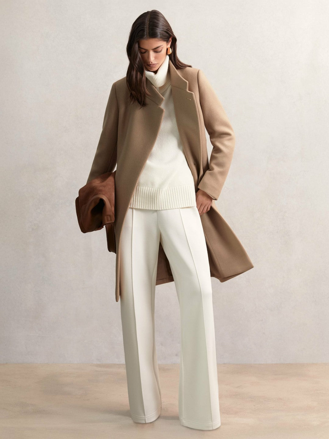 Coat in Camel | Reiss Sale
