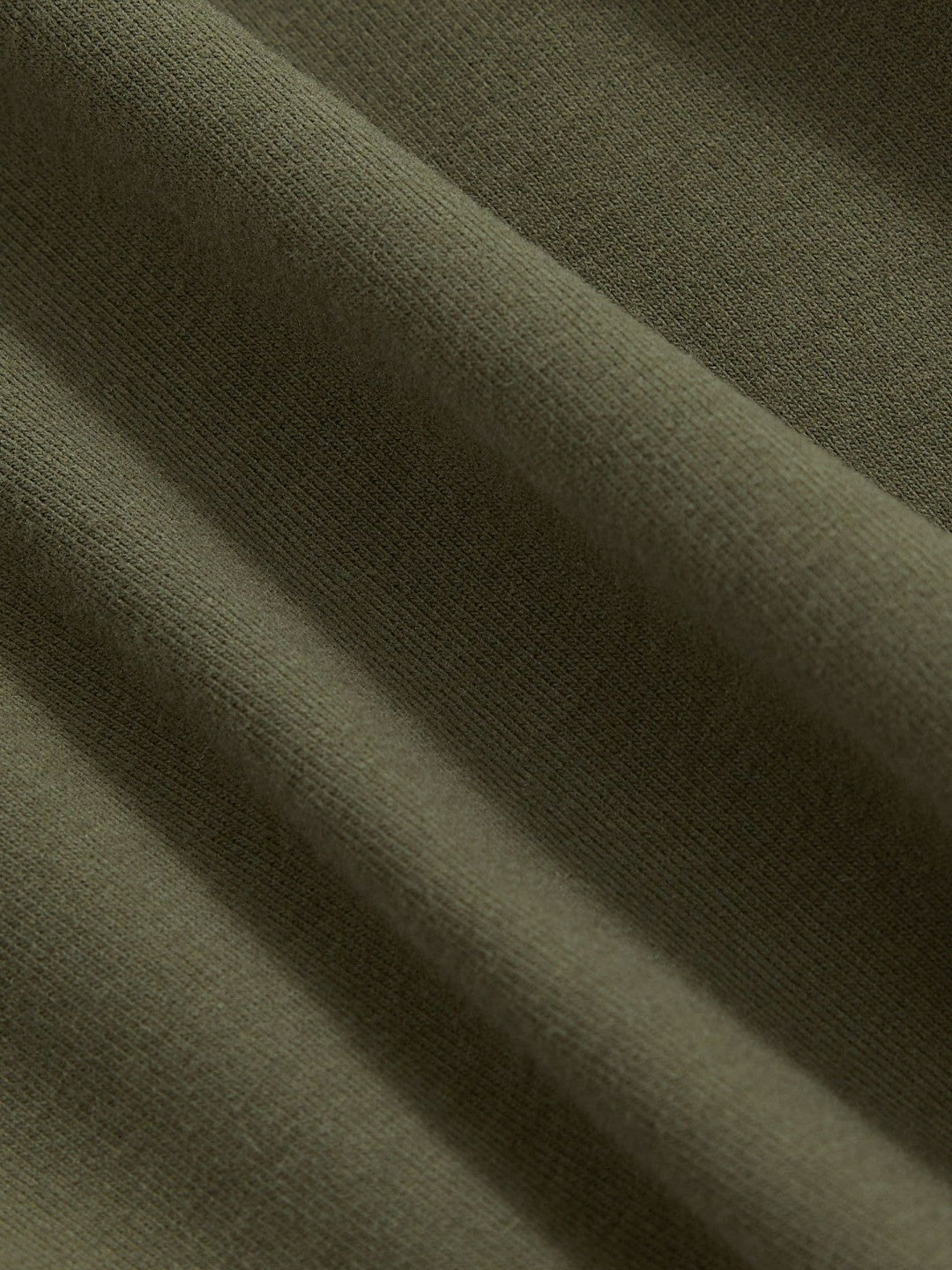 Stretch Cotton V-Neck T-Shirt in Khaki Green | Reiss Sale