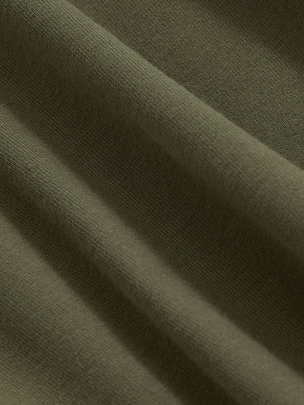 Stretch Cotton V-Neck T-Shirt in Khaki Green | Reiss Sale