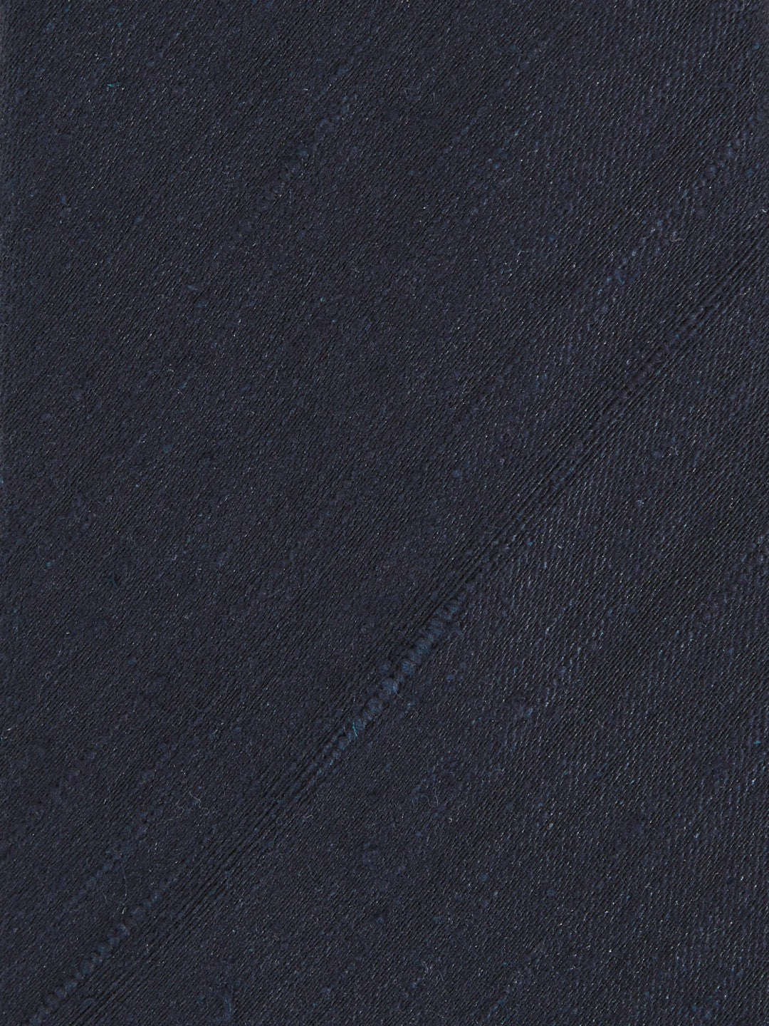 Silk Blend Textured Tie in Navy | Reiss